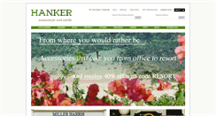 Desktop Screenshot of hanker.com